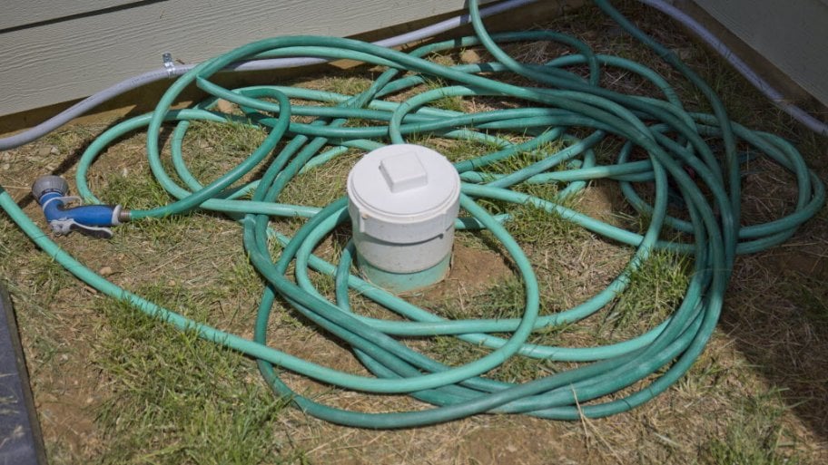 Outdoor garden hose